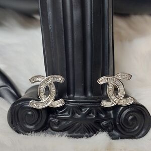 Elegant .50ct Diamonds In 18k White Gold Earrings